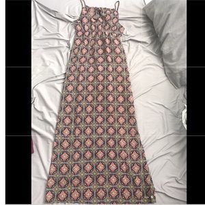 Earthbound Maxi Floral Dress